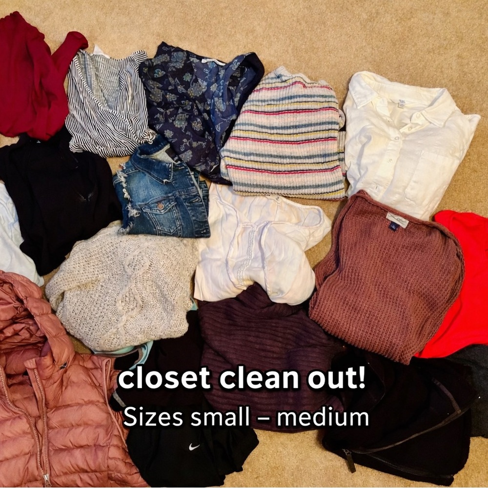 Assorted Women's Clothing Bundle - Small to Medium